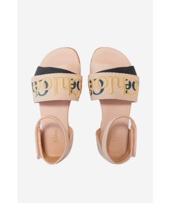 Chloé Girls Leather Branded Sandals online