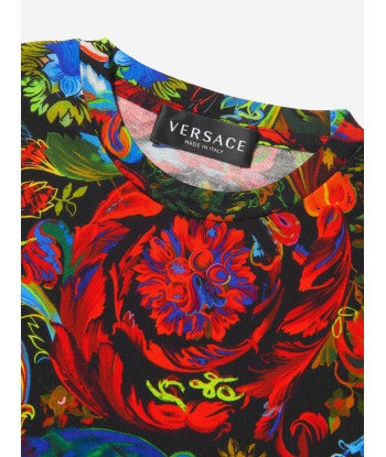 Versace Boys Kaleidoscopic Barocco T-Shirt en linge