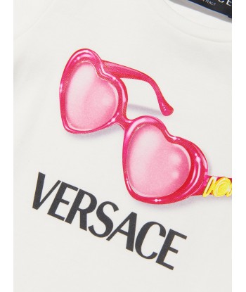 Versace Baby Girls Heart Sunglasses T-Shirt Les magasins à Paris