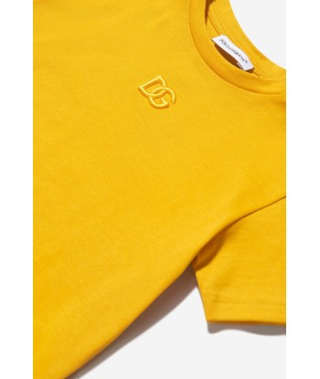 Dolce & Gabbana Baby Boys Cotton Jersey Logo T-Shirt en ligne des produits 