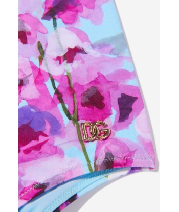 Dolce & Gabbana Girls Bellflower Print Swimsuit prix