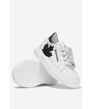 Dsquared2 Boys Leather Trainers l'évolution des habitudes 