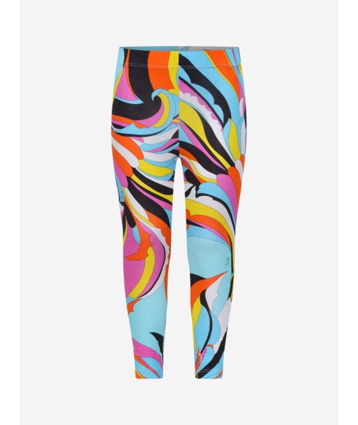 Pucci Girls Leggings - Patterned Cotton Leggings outlet