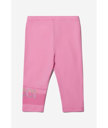 Pucci Baby Girls Cotton Logo Leggings Venez acheter