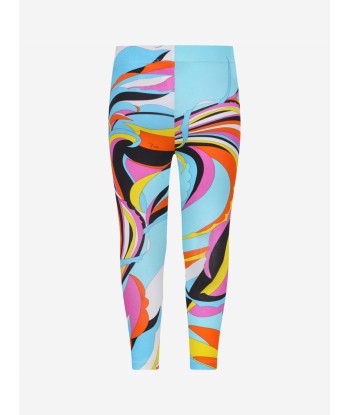 Pucci Girls Leggings - Patterned Cotton Leggings outlet