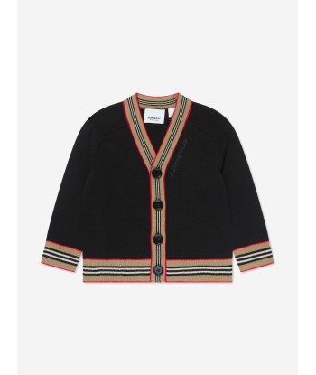 Burberry Baby Boys Graham Cardigan in Black vous aussi creer 