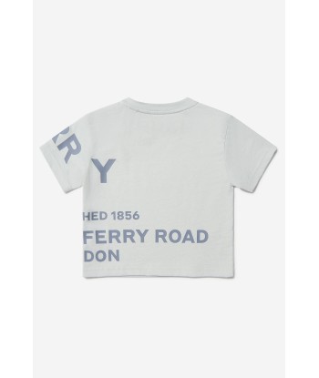 Burberry Baby Boys Cotton Logo Print T-Shirt en linge