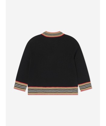 Burberry Baby Boys Graham Cardigan in Black vous aussi creer 