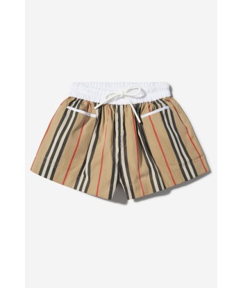 Burberry Baby Girls Cotton Check Shorts Paris Déstockage Promo