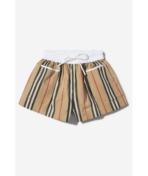 Burberry Baby Girls Cotton Check Shorts Paris Déstockage Promo