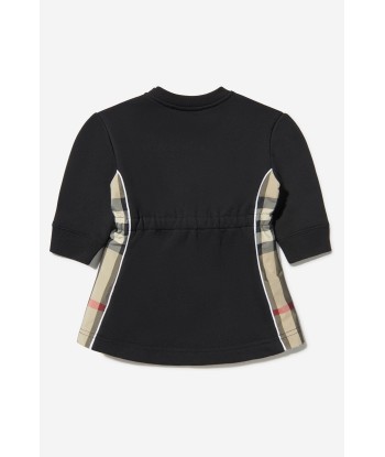 Burberry Baby Girls Cotton Check Trim Dress de l' environnement