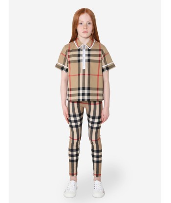 Burberry Girls Cotton Check Woven Top Vous souhaitez 