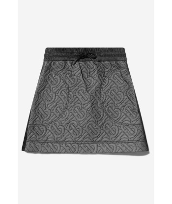 Burberry Girls Branded Mesh Skirt le des métaux précieux