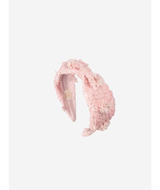 Maison Ava Girls Fllorentina Headband in Pink online