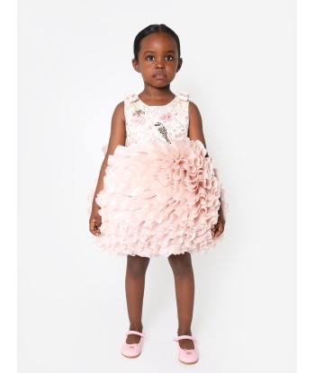 Maison Ava Girls Pomme Dress in Blush 2023