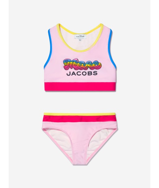 MARC JACOBS Girls Logo Bikini in Pink du meilleur 