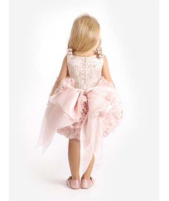 Maison Ava Girls Pomme Dress in Blush 2023