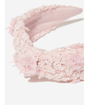 Maison Ava Girls Fllorentina Headband in Pink online