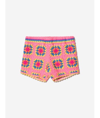 MARC JACOBS Girls Crocheted Shorts in Pink sélection de produits