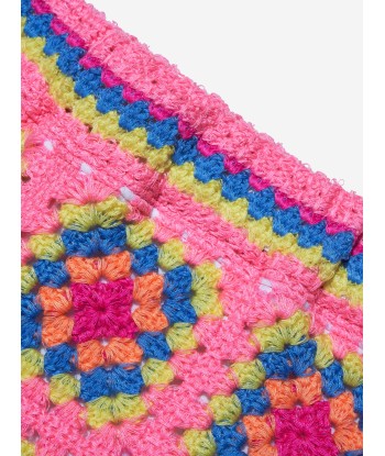 MARC JACOBS Girls Crocheted Shorts in Pink sélection de produits