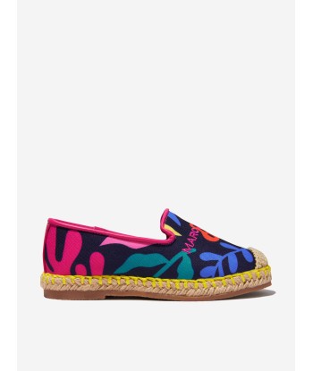 MARC JACOBS Girls Canvas Espadrilles in Multicolour pas cher chine