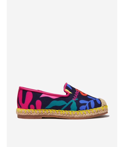 MARC JACOBS Girls Canvas Espadrilles in Multicolour pas cher chine