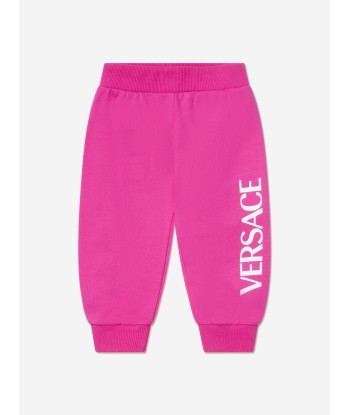 Versace Baby Girls Logo Joggers Pour