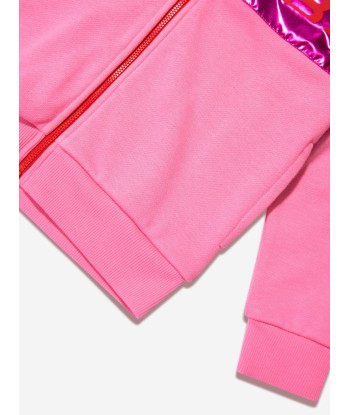 MARC JACOBS Girls Logo Zip Up Top in Pink l'achat 