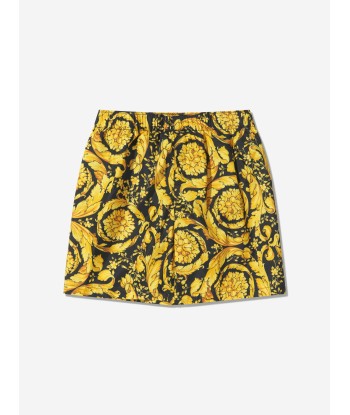 Versace Boys Barocco Print Swim Shorts de pas cher