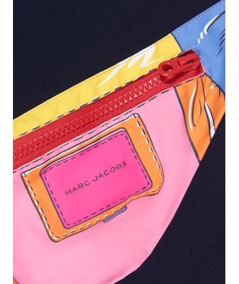 MARC JACOBS Girls Belt Bag Print Sweatshirt in Navy JUSQU'A -70%! 