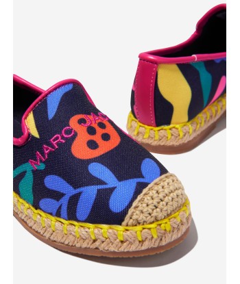 MARC JACOBS Girls Canvas Espadrilles in Multicolour pas cher chine