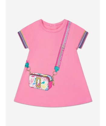 MARC JACOBS Baby Girls Bag Print Dress in Pink vous aussi creer 