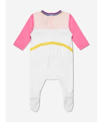 MARC JACOBS Baby Girls Embroidered Logo Babygrow in Pink 2 - 3 jours ouvrés.