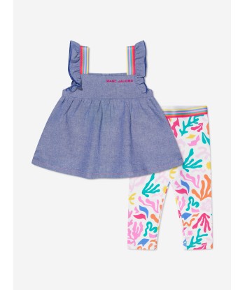 MARC JACOBS Baby Girls Top And Leggings Set in Multicolour online