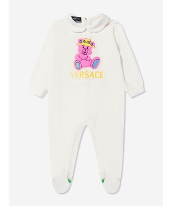 Versace Baby Girls Bear Babygrow la colonne vertébrale