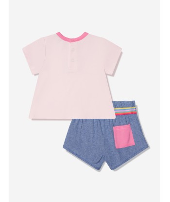 MARC JACOBS Baby Girls T-Shirt And Shorts Set in Pink rembourrage situé sous