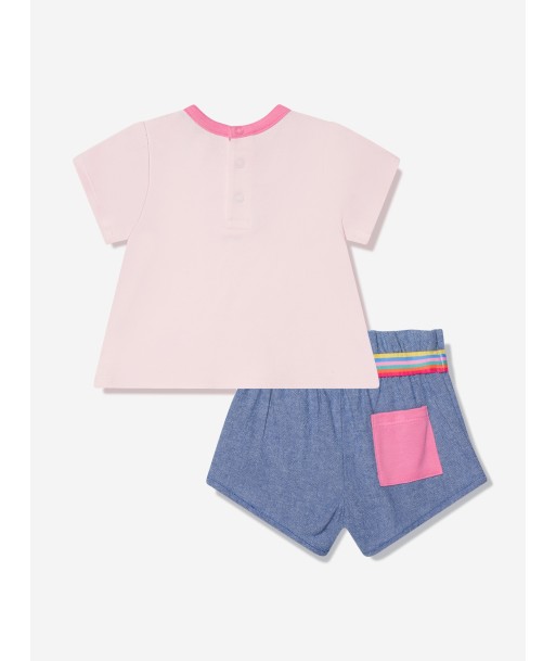 MARC JACOBS Baby Girls T-Shirt And Shorts Set in Pink rembourrage situé sous