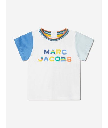 MARC JACOBS Baby Boys T-Shirt And Shorts Set in White de France