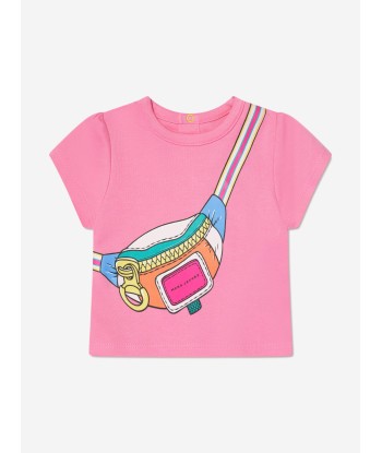 MARC JACOBS Baby Girls T-Shirt And Shorts Set in Pink de technologie