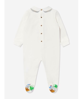 Versace Baby Girls Bear Babygrow la colonne vertébrale