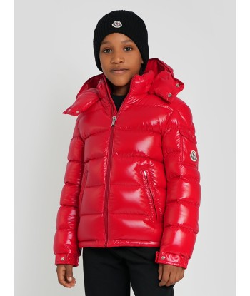 Moncler Enfant Boys Down Padded New Maya Jacket in Red Pour