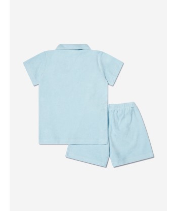 Amiki Children Boys Thomas Short Pyjama Set in Blue la colonne vertébrale