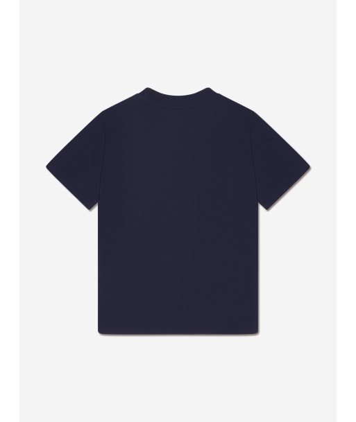 Moncler Enfant Kids Born To Protect T-Shirt in Navy prix pour 