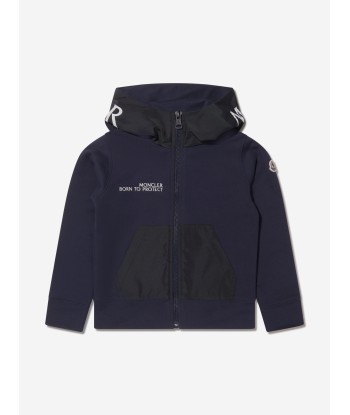 Moncler Enfant Kids Born to Protect Tracksuit in Navy les ligaments