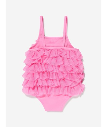 Angels Face Baby Girls Minnow Swimsuit in Pink shop