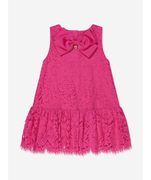 Angels Face Girls Sleeveless Lace Nel Dress in Pink Amélioration de cerveau avec