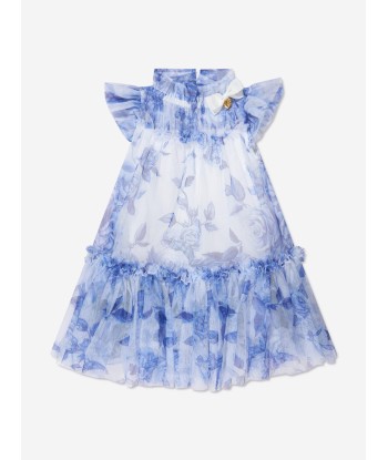 Angels Face Girls Marigold Tulle Flower Dress in White vous aussi creer 