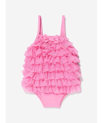 Angels Face Baby Girls Minnow Swimsuit in Pink shop