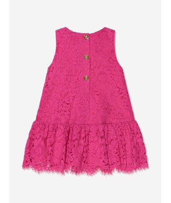 Angels Face Girls Sleeveless Lace Nel Dress in Pink Amélioration de cerveau avec