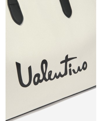 Valentino Girls Vacation Tote Bag in Ivory Comparez et commandez 